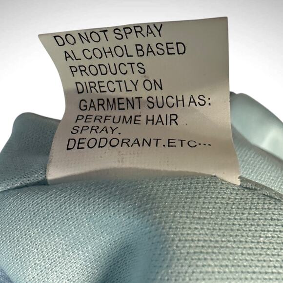 Mac Duggal Ieena Beaded Cap Sleeve V-Neck A Line Gown Dress Size 14 French‎ Blue - Picture 13 of 14